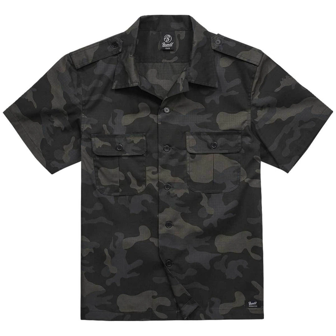 BRANDIT US RIP-STOP SHORT SLEEVE SHIRT | Men's Vintage Military Shirt 8 BRANDIT US RIP-STOP SHORT SLEEVE SHIRT | Men's Vintage Military Shirt