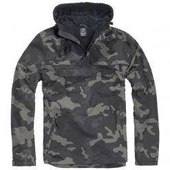 BRANDIT WINDBREAKER | Men's Hooded Outer Layer With Fleece Lining Clothing