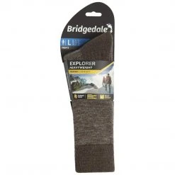 BRIDGEDALE MEN'S HEAVYWEIGHT MERINO COMFORT BOOT SOCKS | Cold Weather 10 BRIDGEDALE MEN'S HEAVYWEIGHT MERINO COMFORT BOOT SOCKS | Cold Weather