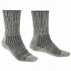 BRIDGEDALE MEN'S MIDWEIGHT MERINO COMFORT BOOT SOCKS | Hiking