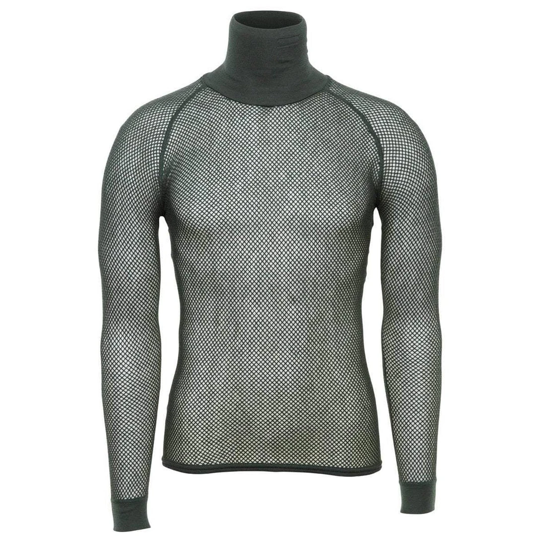 BRYNJE SUPER THERMO POLO NECK SHIRT | Mesh Thermal Base Layer Top 2 BRYNJE SUPER THERMO POLO NECK SHIRT | Mesh Thermal Base Layer Top