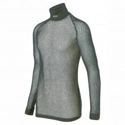 BRYNJE SUPER THERMO POLO NECK SHIRT | Mesh Thermal Base Layer Top