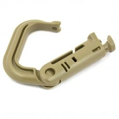 Bulldog Tactical Gear BULL-LOCK | Tactical MOLLE Locking D-Ring, 6.5cm X 4.6cm