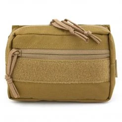 Bulldog Tactical Gear BULLDOG 16x10 MOLLE UTILITY POUCH | With Front Zip Pocket, 16cm X 10cm Pouches & Holders