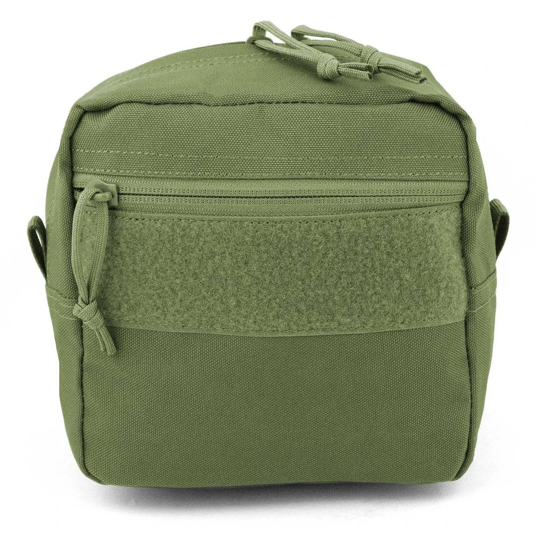 Bulldog Tactical Gear BULLDOG 16x16 MOLLE UTILITY POUCH | With Front Zip Pocket, 16cm X 16cm 6 Bulldog Tactical Gear BULLDOG 16x16 MOLLE UTILITY POUCH | With Front Zip Pocket, 16cm X 16cm