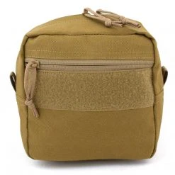 Bulldog Tactical Gear BULLDOG 16x16 MOLLE UTILITY POUCH | With Front Zip Pocket, 16cm X 16cm