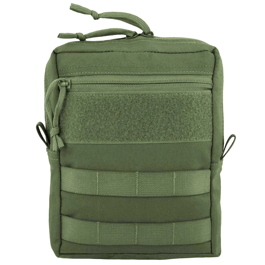 Bulldog Tactical Gear Pouches & Holders BULLDOG 18x24 MOLLE UTILITY POUCH | With Front Zip Pocket, 18cm X 24cm 3 Bulldog Tactical Gear Pouches & Holders BULLDOG 18x24 MOLLE UTILITY POUCH | With Front Zip Pocket, 18cm X 24cm