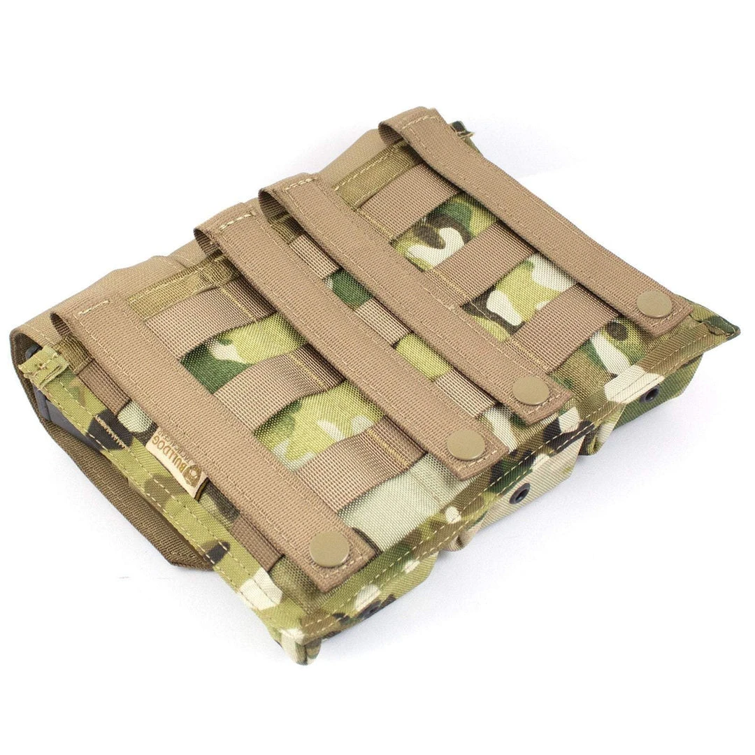 Bulldog Tactical Gear Pouches & Holders BULLDOG 3x2 VERSATILE TRIPLE MAG POUCH | Open Or Closed, 20cm X 25cm 6 Bulldog Tactical Gear Pouches & Holders BULLDOG 3x2 VERSATILE TRIPLE MAG POUCH | Open Or Closed, 20cm X 25cm