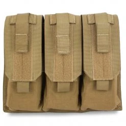 Bulldog Tactical Gear Pouches & Holders BULLDOG 3x2 VERSATILE TRIPLE MAG POUCH | Open Or Closed, 20cm X 25cm