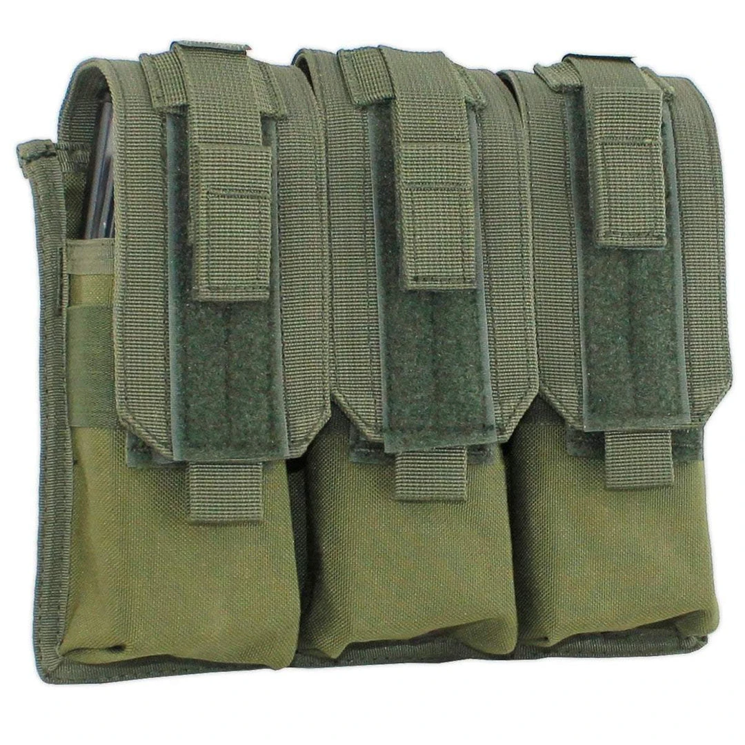 Bulldog Tactical Gear Pouches & Holders BULLDOG 3x2 VERSATILE TRIPLE MAG POUCH | Open Or Closed, 20cm X 25cm 2 Bulldog Tactical Gear Pouches & Holders BULLDOG 3x2 VERSATILE TRIPLE MAG POUCH | Open Or Closed, 20cm X 25cm
