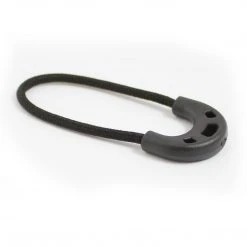 Bulldog Tactical Gear SURE CLASP ZIPPER PULL | Anti-Slip Replacement Zip Puller, Black