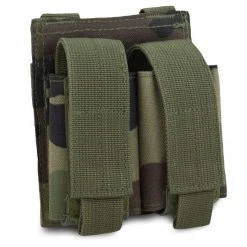 Bulldog Tactical Gear Pouches & Holders BULLDOG DOUBLE 40MM GRENADE POUCH | MOLLE, 13cm X 15cm