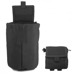 Bulldog Tactical Gear BULLDOG FOLDING DUMP POUCH | Large Capacity, MOLLE, 15cm X 11cm