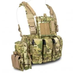 Bulldog Tactical Gear BULLDOG OPERATOR CHEST RIG | With Pouches, MOLLE