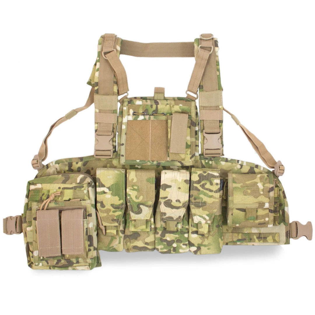 Bulldog Tactical Gear BULLDOG OPERATOR CHEST RIG | With Pouches, MOLLE Bulldog Tactical Gear BULLDOG OPERATOR CHEST RIG | With Pouches, MOLLE