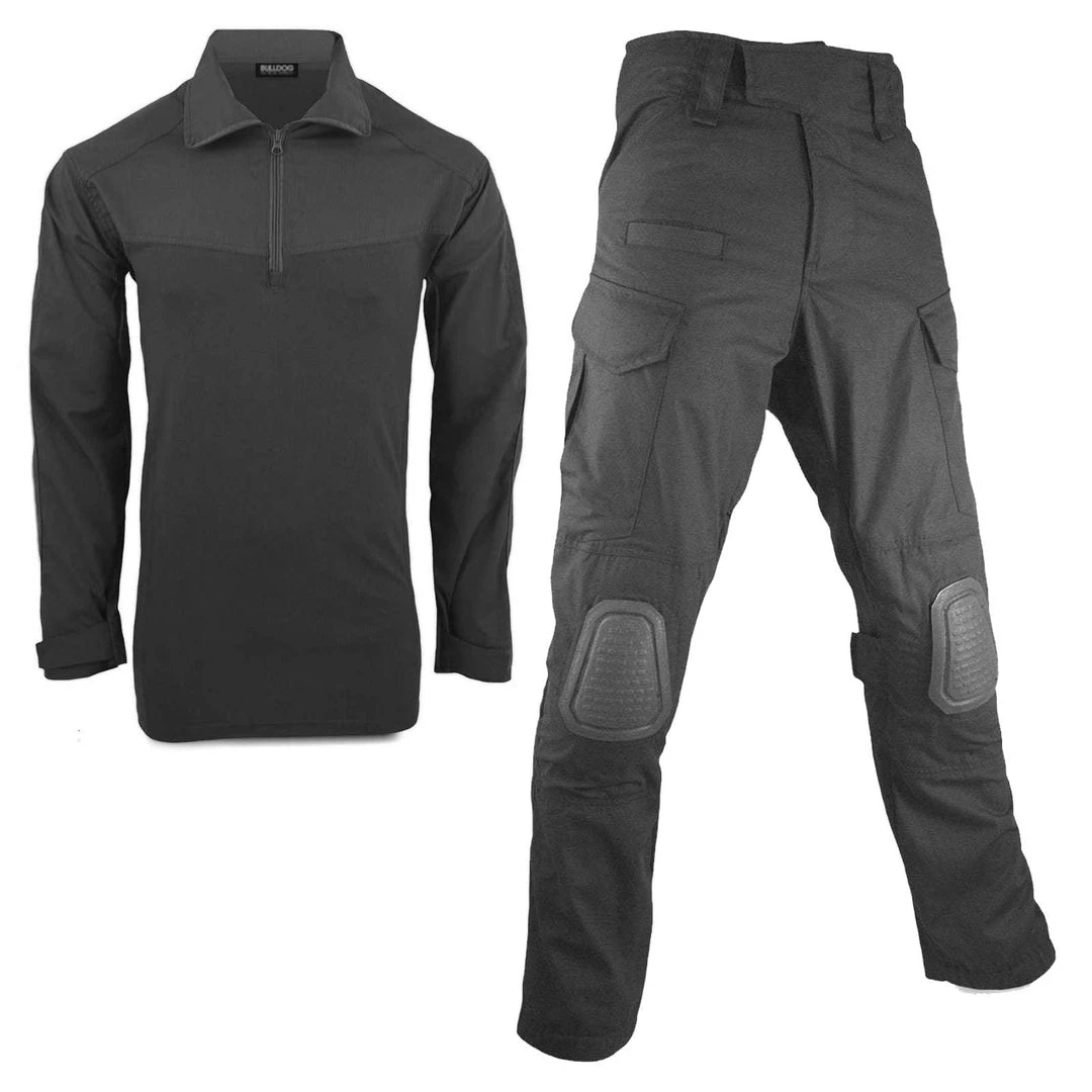 Bulldog Tactical Gear BULLDOG ROGUE MK3 UNIFORM SET WITH COMBAT SHIRT | Black 1 Bulldog Tactical Gear BULLDOG ROGUE MK3 UNIFORM SET WITH COMBAT SHIRT | Black