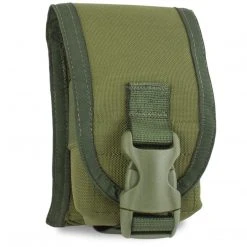 Bulldog Tactical Gear BULLDOG SMOKE GRENADE POUCH | With Quick Release Buckle, MOLLE Pouches & Holders
