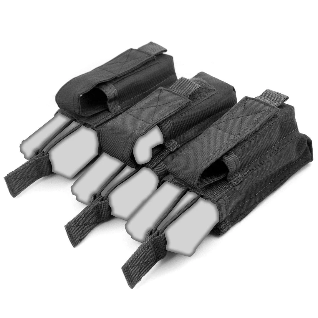 Bulldog Tactical Gear BULLDOG TRIPLE BUNGEE MAG POUCH | Rifle & Pistol Ammo Pouch, MOLLE Pouches & Holders 7 Bulldog Tactical Gear BULLDOG TRIPLE BUNGEE MAG POUCH | Rifle & Pistol Ammo Pouch, MOLLE Pouches & Holders