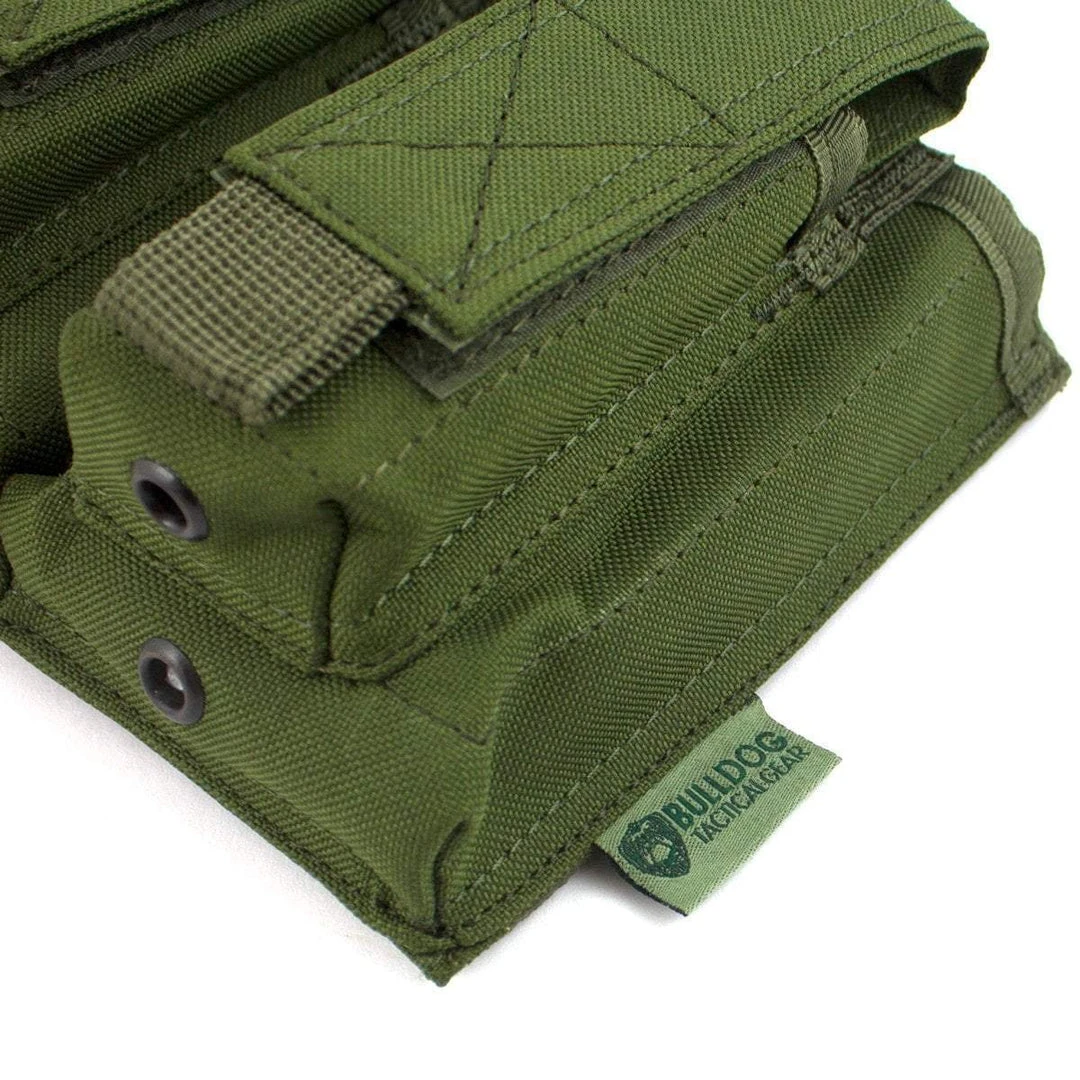 Bulldog Tactical Gear BULLDOG TRIPLE BUNGEE MAG POUCH | Rifle & Pistol Ammo Pouch, MOLLE Pouches & Holders 3 Bulldog Tactical Gear BULLDOG TRIPLE BUNGEE MAG POUCH | Rifle & Pistol Ammo Pouch, MOLLE Pouches & Holders