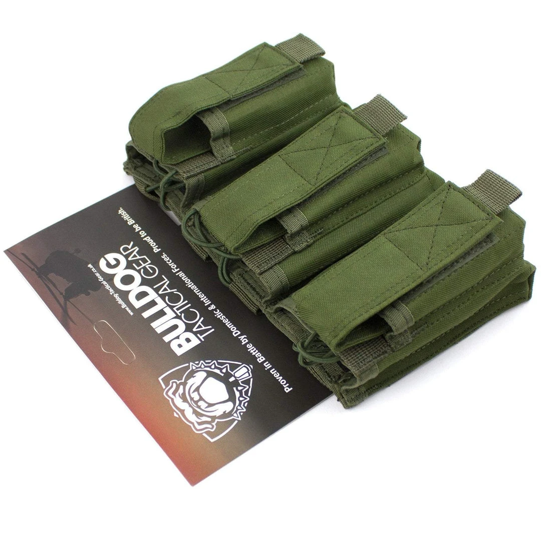 Bulldog Tactical Gear BULLDOG TRIPLE BUNGEE MAG POUCH | Rifle & Pistol Ammo Pouch, MOLLE Pouches & Holders 2 Bulldog Tactical Gear BULLDOG TRIPLE BUNGEE MAG POUCH | Rifle & Pistol Ammo Pouch, MOLLE Pouches & Holders