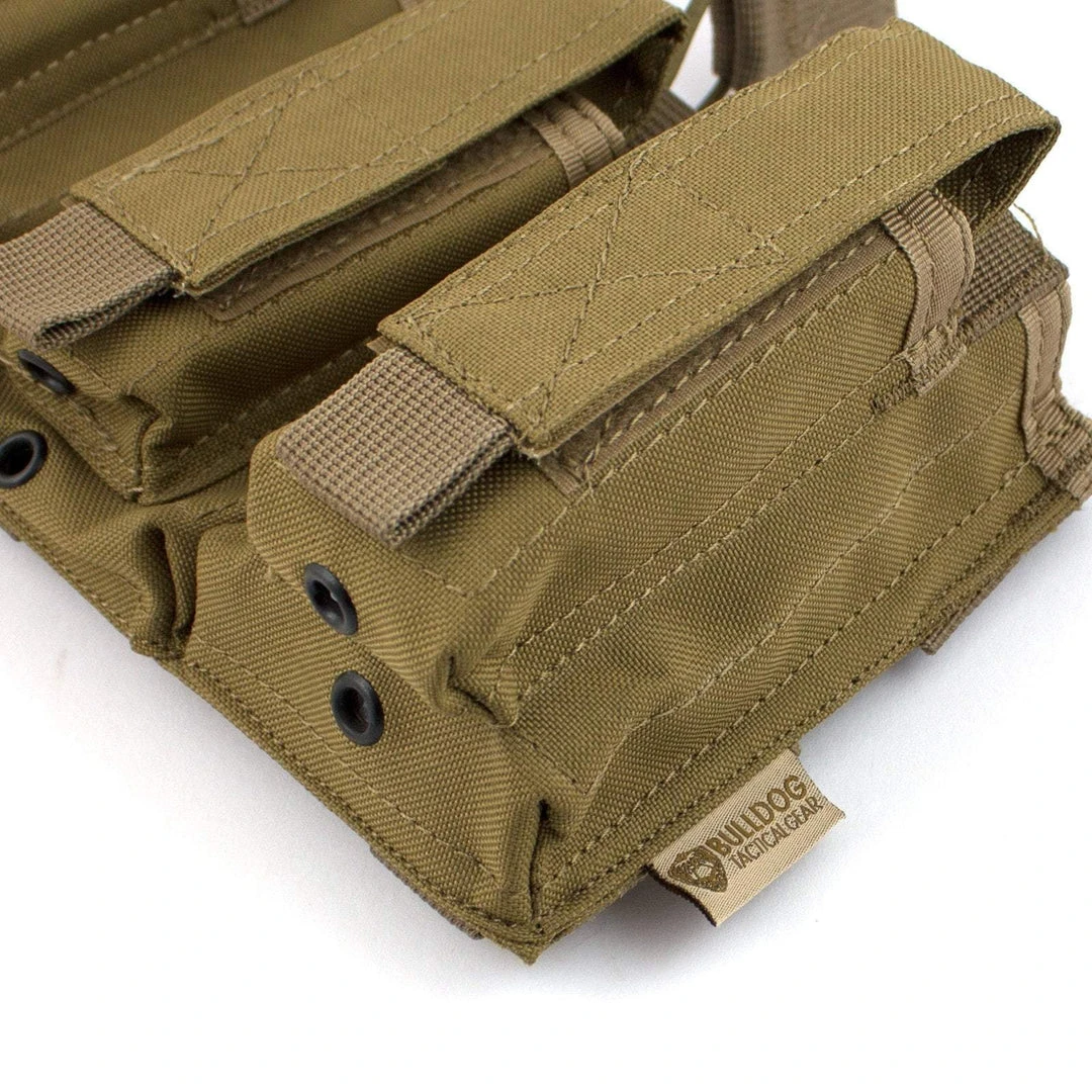 Bulldog Tactical Gear BULLDOG TRIPLE BUNGEE MAG POUCH | Rifle & Pistol Ammo Pouch, MOLLE Pouches & Holders 5 Bulldog Tactical Gear BULLDOG TRIPLE BUNGEE MAG POUCH | Rifle & Pistol Ammo Pouch, MOLLE Pouches & Holders