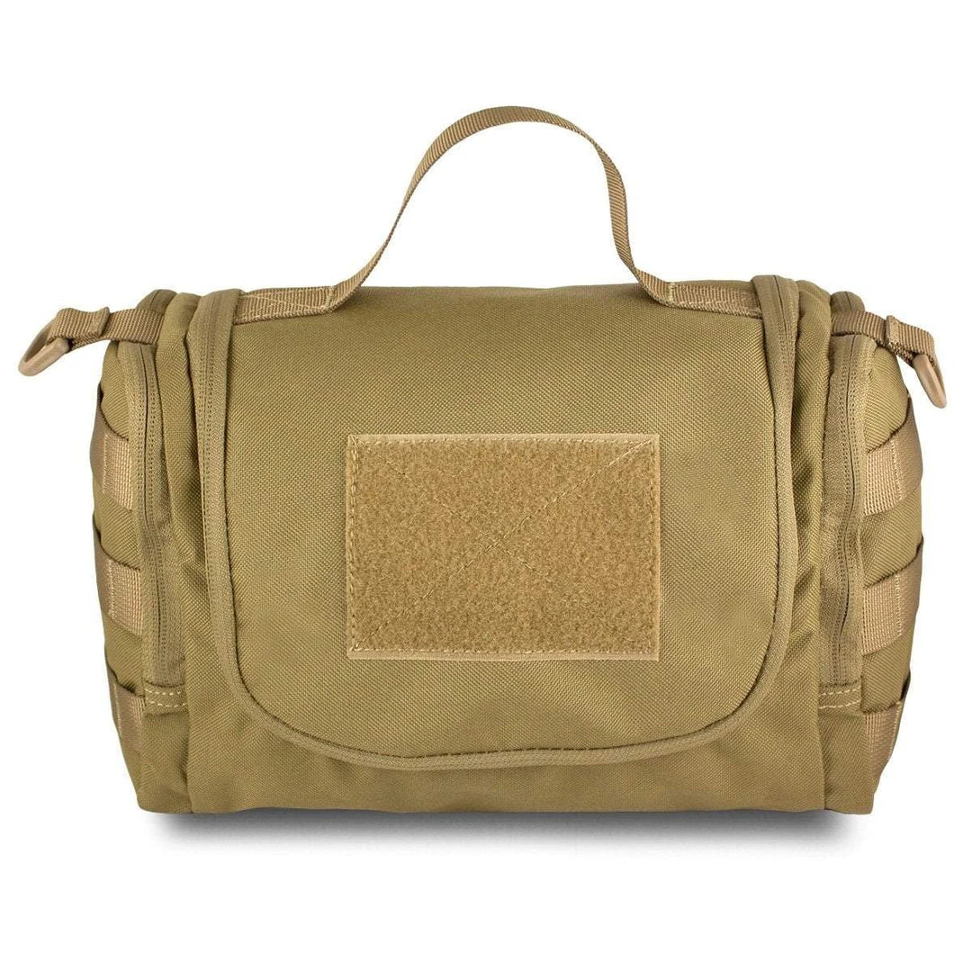 Bulldog Tactical Gear BULLDOG WASH BAG | Military Hanging Toiletries Bag, 27cm X 16cm 4 Bulldog Tactical Gear BULLDOG WASH BAG | Military Hanging Toiletries Bag, 27cm X 16cm