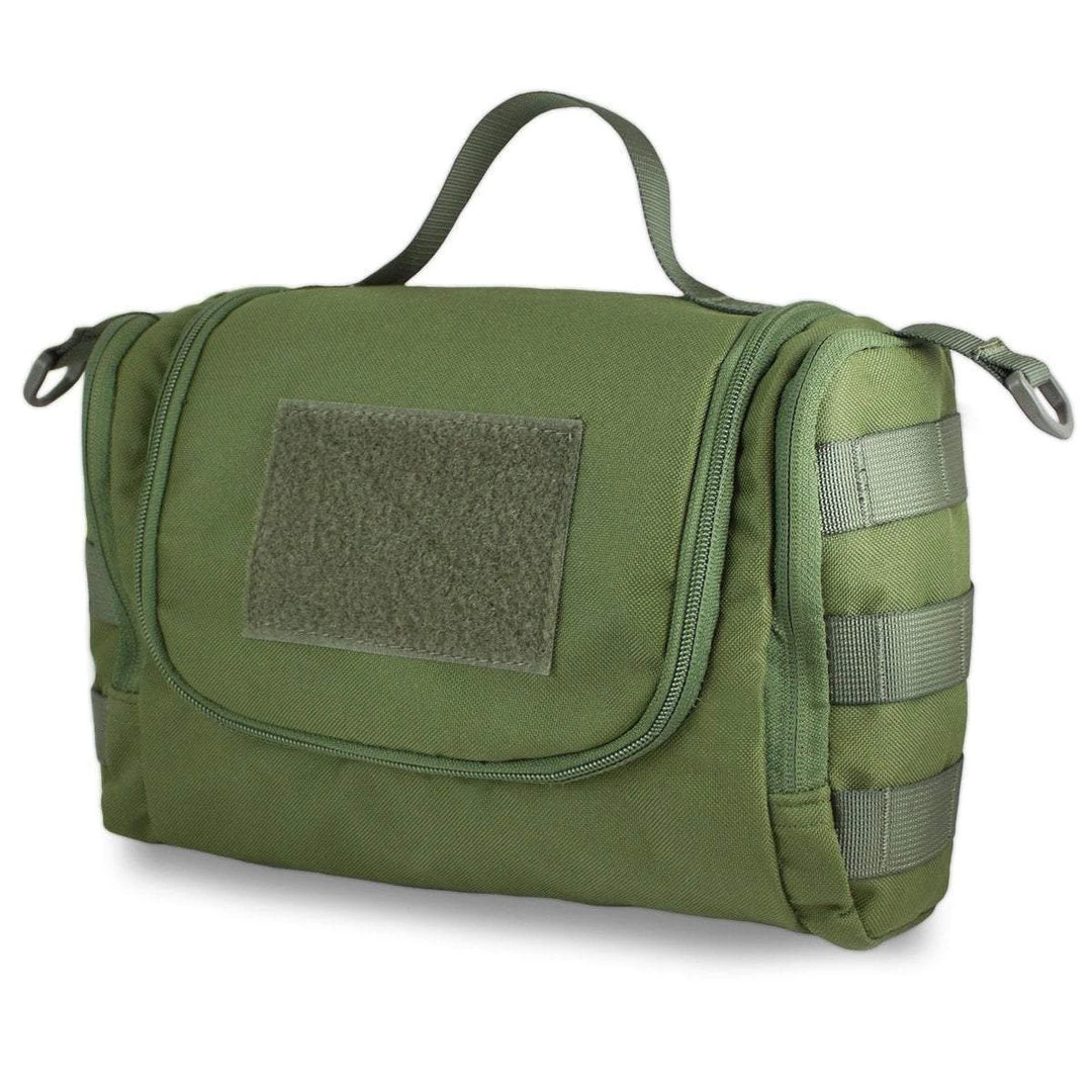 Bulldog Tactical Gear BULLDOG WASH BAG | Military Hanging Toiletries Bag, 27cm X 16cm 3 Bulldog Tactical Gear BULLDOG WASH BAG | Military Hanging Toiletries Bag, 27cm X 16cm