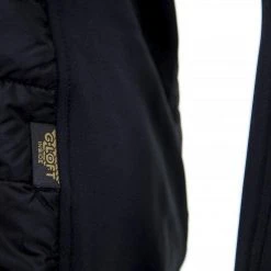 Discontinued Product CARINTHIA G-LOFT ULTRA SHIRT | Men's Quilted Top With Full Zip, Black Rainwear