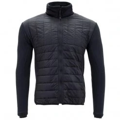 Discontinued Product CARINTHIA G-LOFT ULTRA SHIRT | Men's Quilted Top With Full Zip, Black Rainwear