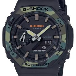 CASIO G-SHOCK GA-2100SU-1AER | Shock-Resistant Analogue Watch Watches