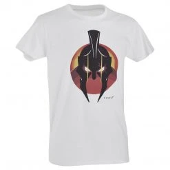 Defcon 5 D.FIVE SPARTAN HELMET TEE | Men's Short Sleeve Army Graphic T-Shirt