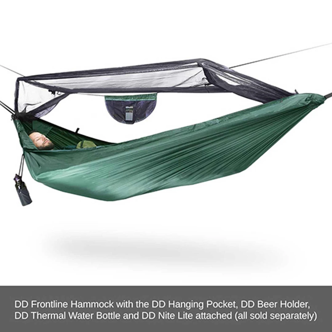 DD Hammocks DD FRONTLINE HAMMOCK | Bugproof & Breathable With Insect Net DD Hammocks DD FRONTLINE HAMMOCK | Bugproof & Breathable With Insect Net
