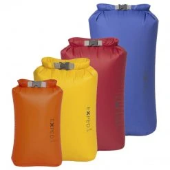 Bags, Packs & Boxes EXPED FOLD DRYBAG BRIGHT SIGHT MULTI-PACK | Pack Of Four, XS+S+M+L