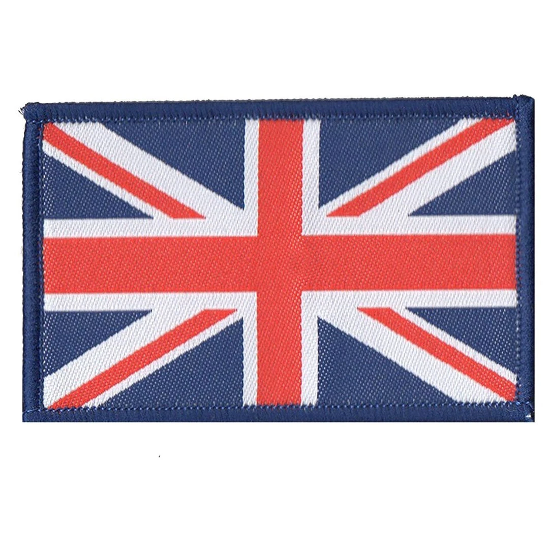 Unbranded Insignia & Patches Fabric Union Jack Patch W/ Velcro Backing Unbranded Insignia & Patches Fabric Union Jack Patch W/ Velcro Backing