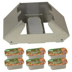 BCB International Camping & Survival FIREDRAGON FOLDING STOVE + FUEL TABLETS | Camping Cooker Set