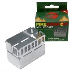 BCB International FIREDRAGON MINI FOLDING COOKER | Multi-Fuel Camping Stove