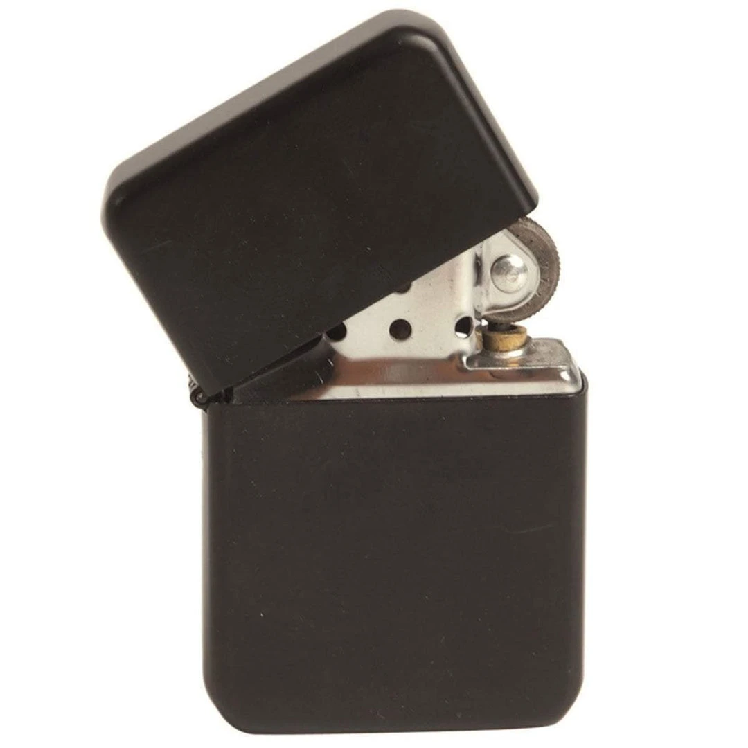 Mil-Tec Bushcraft & Survival FLIP TOP LIGHTER | Reusable Military Style Windproof Cigarette Lighter 2 Mil-Tec Bushcraft & Survival FLIP TOP LIGHTER | Reusable Military Style Windproof Cigarette Lighter