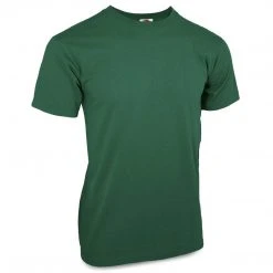 FRUIT OF THE LOOM SUPER PREMIUM T-SHIRT | 100% Cotton, Bottle Green Clothing