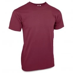 FRUIT OF THE LOOM SUPER PREMIUM T-SHIRT BURGUNDY | 100% Cotton