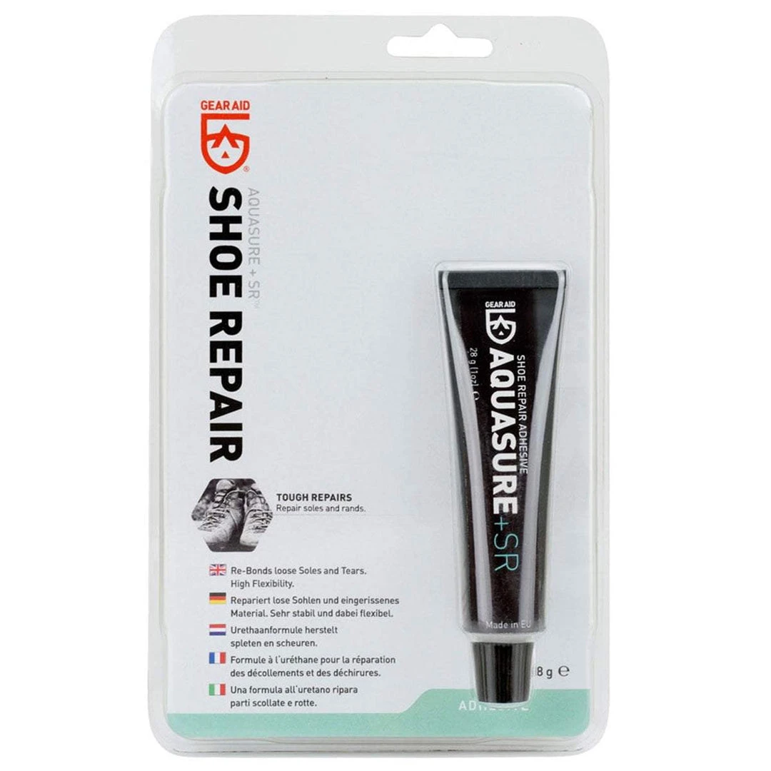 McNett GEAR AID AQUASURE +SR | Shoe & Boot Repair Adhesive Glue, 28g 5 McNett GEAR AID AQUASURE +SR | Shoe & Boot Repair Adhesive Glue, 28g
