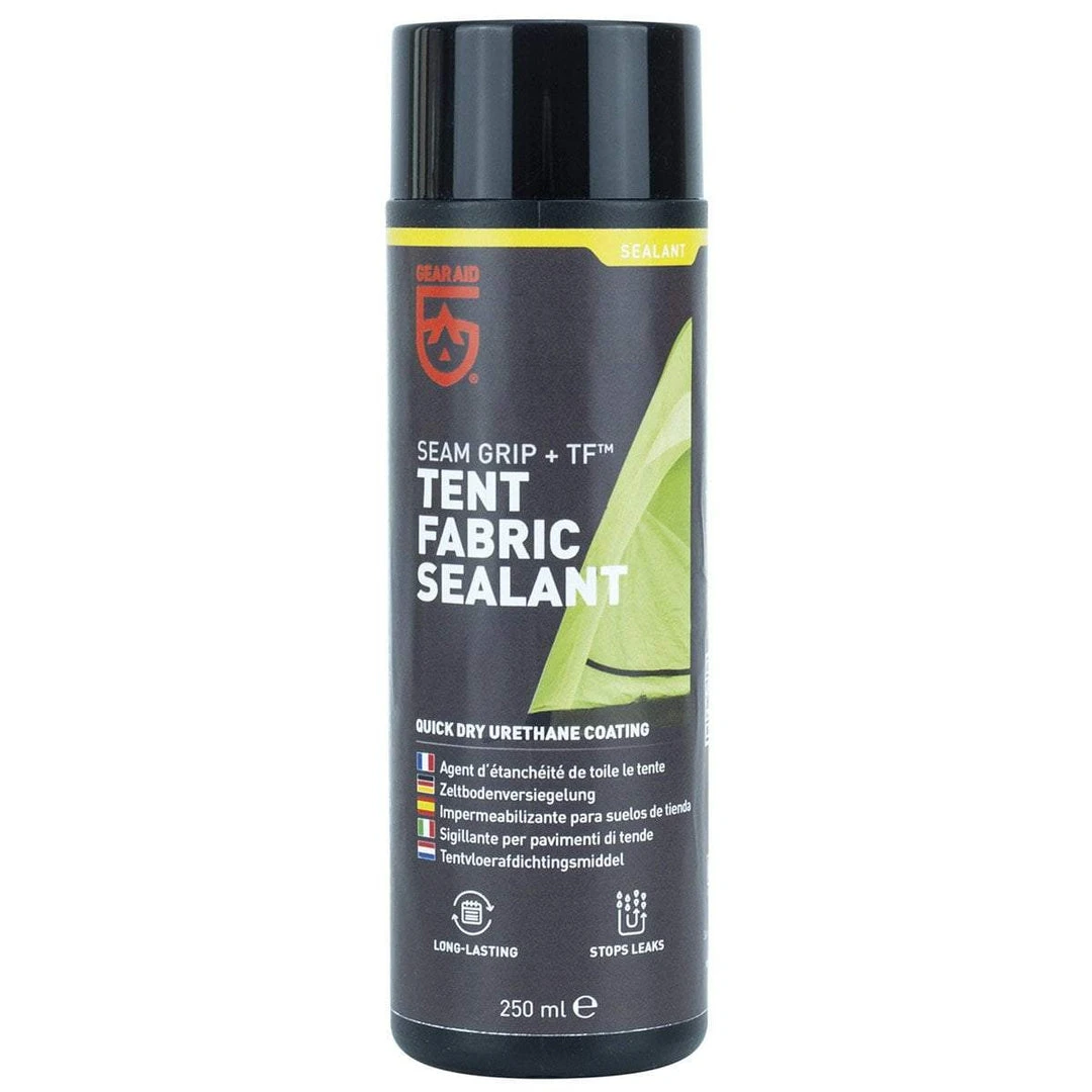 McNett GEAR AID SEAM GRIP TF | Tent Fabric Sealant & Waterproofer, 250ml Shoe Care & Polish 1 McNett GEAR AID SEAM GRIP TF | Tent Fabric Sealant & Waterproofer, 250ml Shoe Care & Polish
