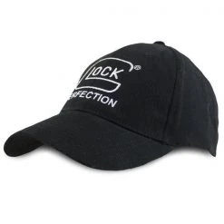 Headwear GLOCK PERFECTION LOGO CAP BLACK | Strapback, Cotton Twill