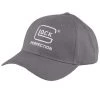 GLOCK PERFECTION LOGO CAP GREY | Strapback, 100% Cotton Headwear