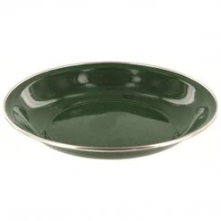 HIGHLANDER DELUXE ENAMEL SOUP PLATE 20cm | Camping Bowl Camping & Survival