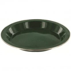 Camping & Survival HIGHLANDER DELUXE ENAMEL PLATE 25cm | Tough Steel Camping Bowl