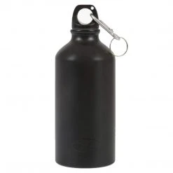 HIGHLANDER ALUMINIUM WATER BOTTLE 500ml | With Carabiner On Lid