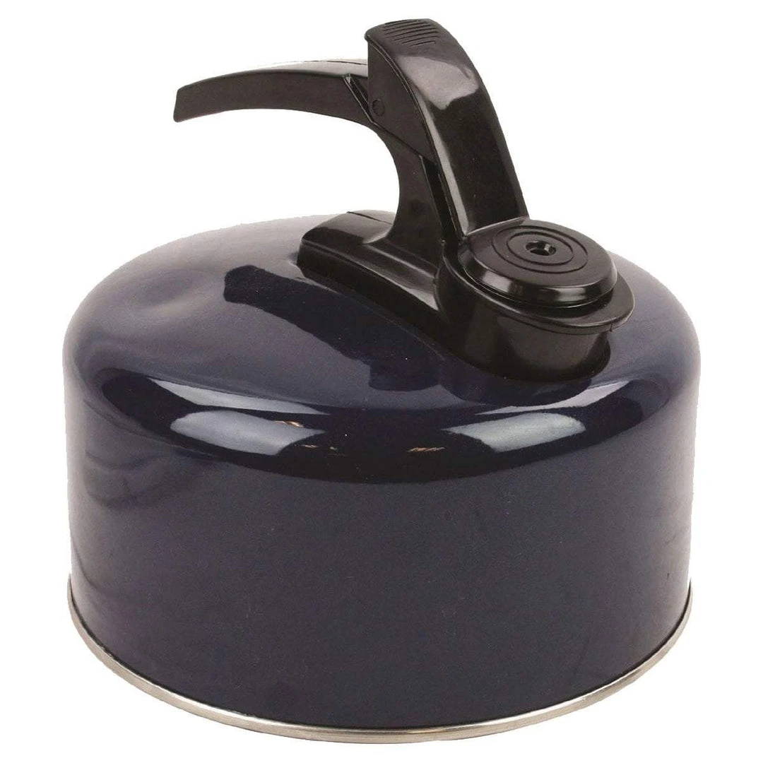 HIGHLANDER ALUMINIUM WHISTLING KETTLE 2L | Enamel Coated 1 HIGHLANDER ALUMINIUM WHISTLING KETTLE 2L | Enamel Coated