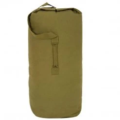 HIGHLANDER ARMY KITBAG, 14" BASE | Top Opening, Cotton Canvas Duffle Bags, Packs & Boxes