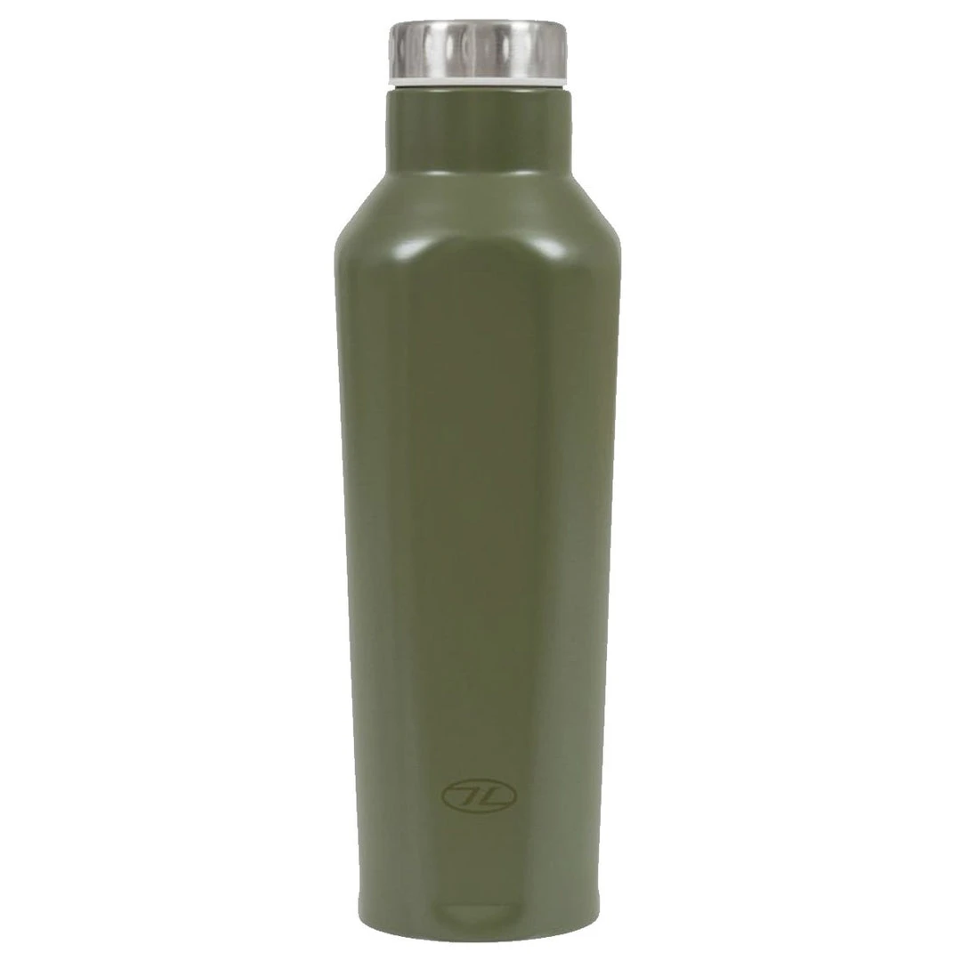 HIGHLANDER ASHTA STAINLESS STEEL BOTTLE | Thermal Water Canteen, 500ml Camping & Survival 2 HIGHLANDER ASHTA STAINLESS STEEL BOTTLE | Thermal Water Canteen, 500ml Camping & Survival