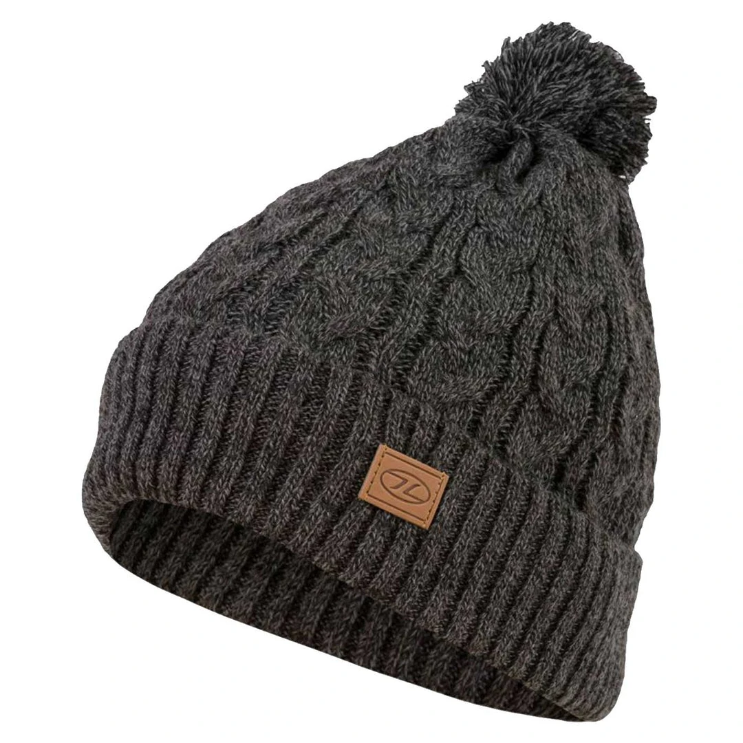 Clothing HIGHLANDER BEIRA LINED BOBBLE HAT | 100% Acrylic With Fleece Lining 3 Clothing HIGHLANDER BEIRA LINED BOBBLE HAT | 100% Acrylic With Fleece Lining